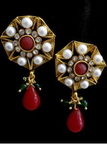 Polki Earrings